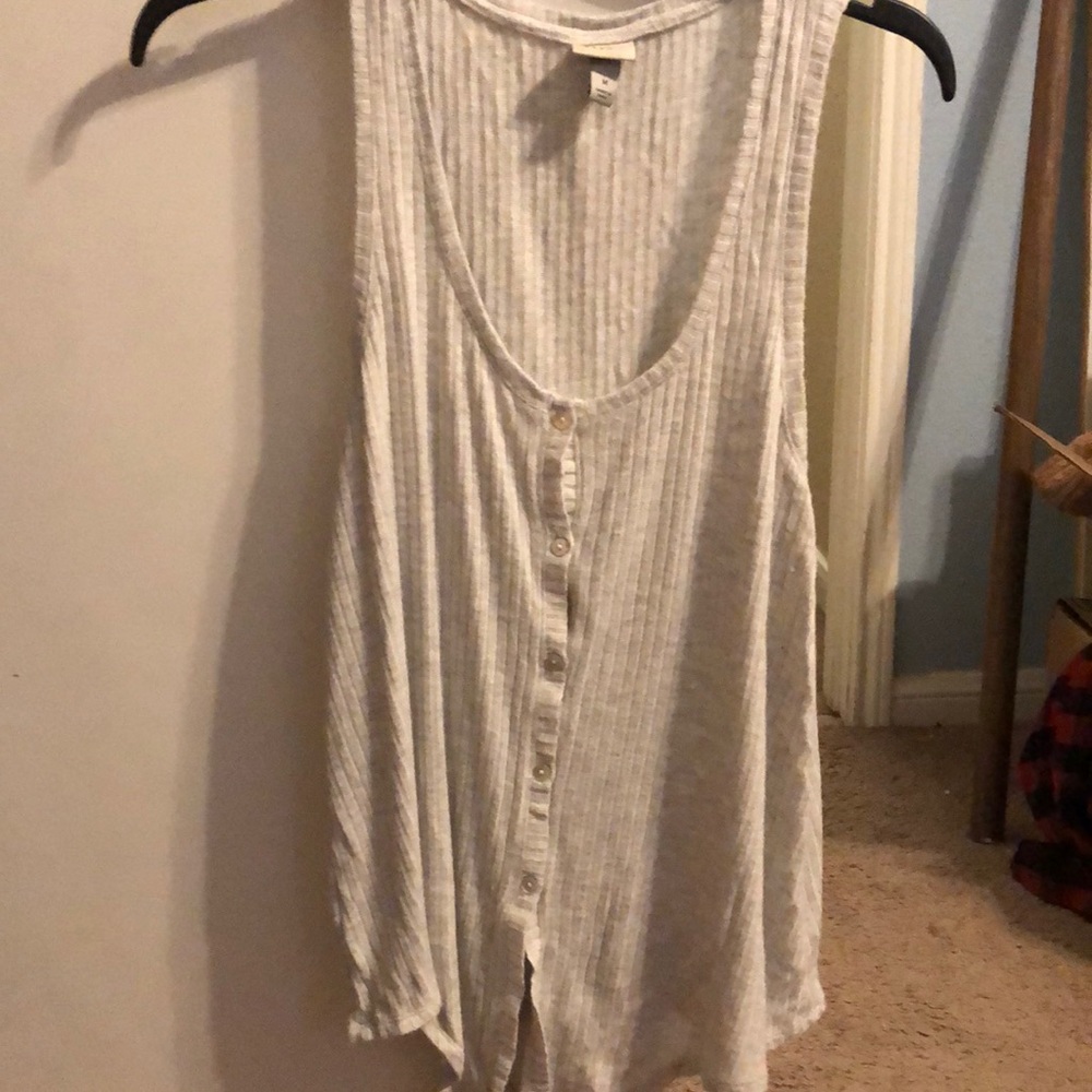 Grey tank top. Size medium